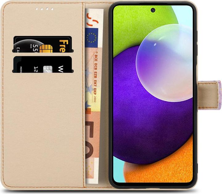 Actual product image Cadorabo Book cover with print (Samsung Galaxy A52, Samsung Galaxy A52 5G, Samsung Galaxy A52s 5G)