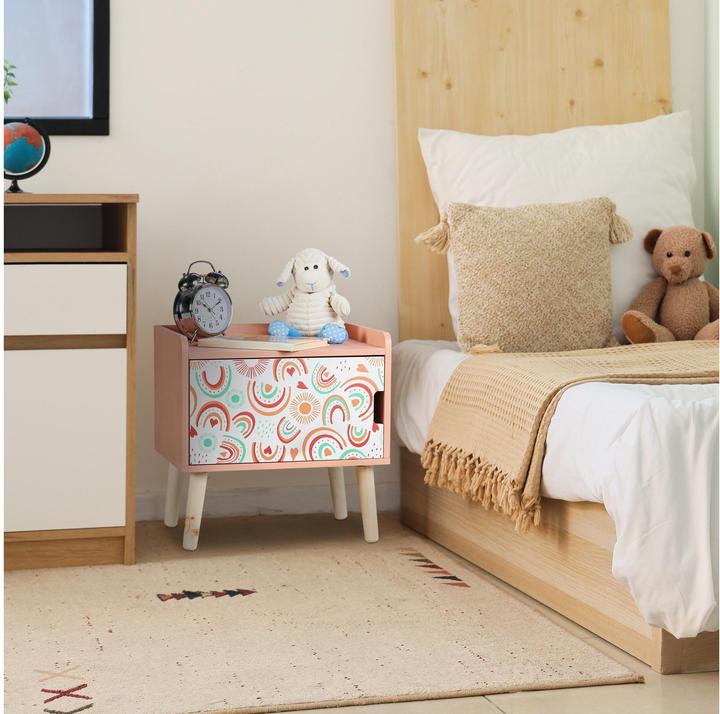 Actual product image Relaxdays Children's nightstand