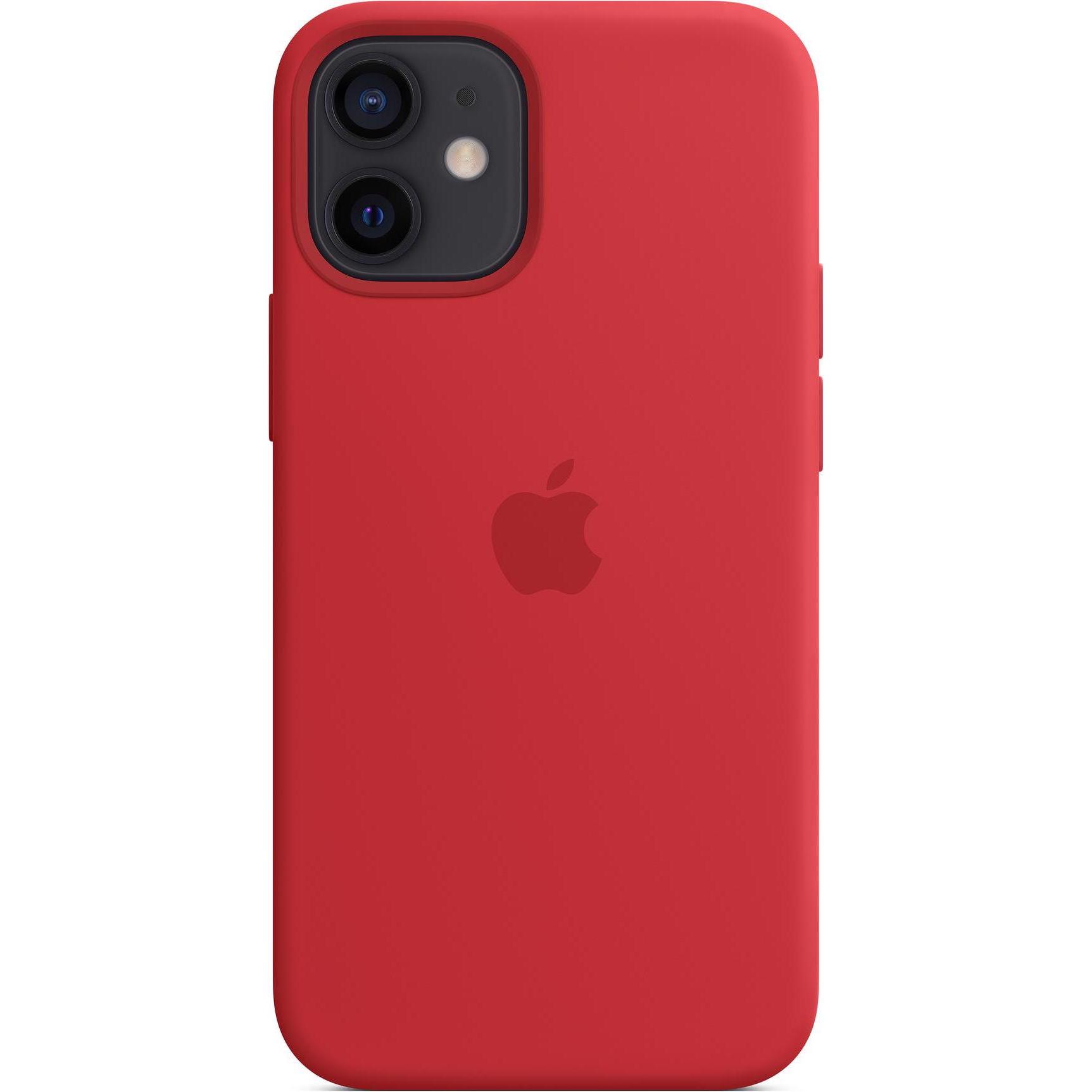 Thumbnail - Apple Silikon Case mit MagSafe (Apple iPhone 12 mini), Smartphone Hülle, Rot