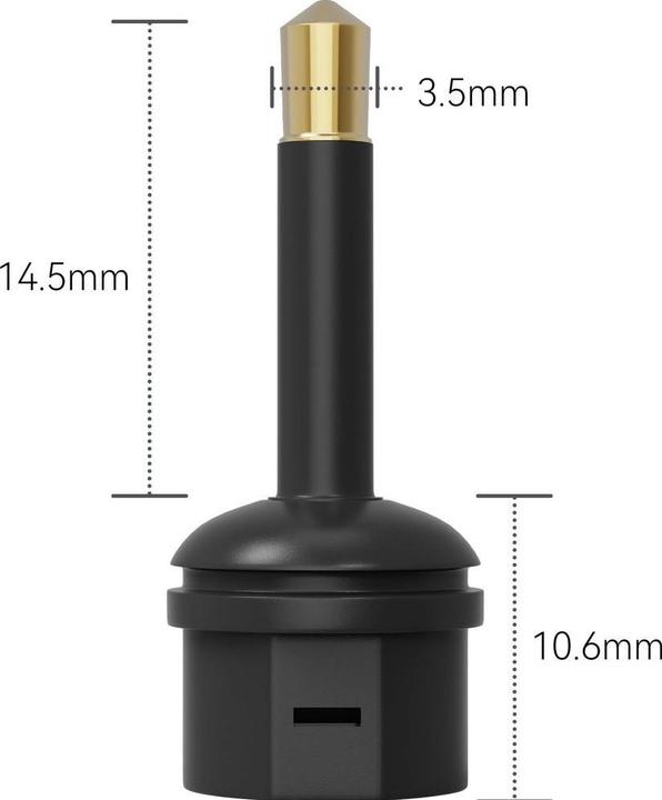 Produktbild HDgear Audio-Adapter 3.5 mm Klinke - Toslink (Klinkenadapter)
