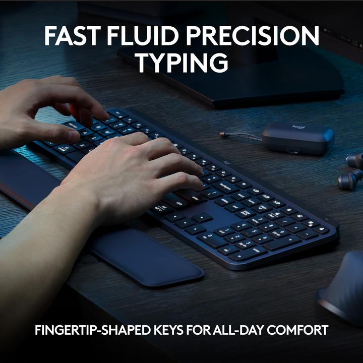 Image du produit Logitech MX Keys S Plus (DE, Sans fil)