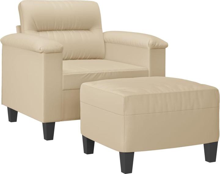 Immagine prodotto vidaXL Sessel mit Hocker