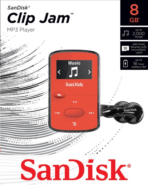 Actual product image SANDISK Clip JAM New (8 GB)
