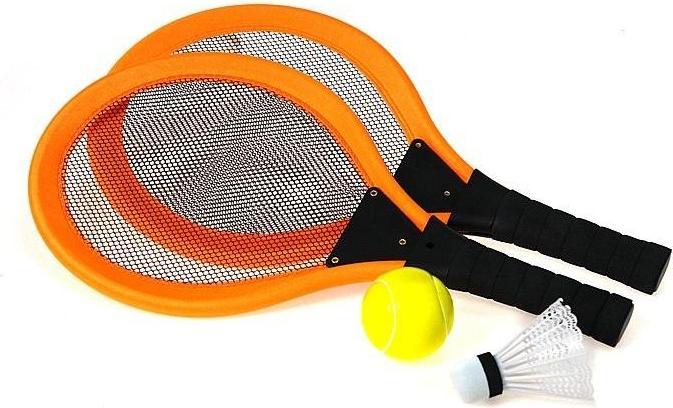 Actual product image Adar Grosse Schläger mit Shuttle und Ball