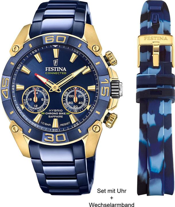 Produktbild Festina Chrono Bike Connected Hybrid (Chronograph, 46 mm)