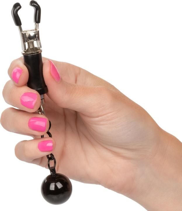 Image du produit CalExotics Pinces à tétons Weighted Twist Nipple Clamps
