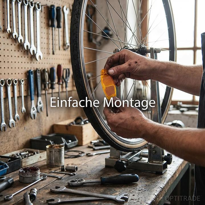 Actual product image Dunlop Bike spoke reflector K-mark 4p