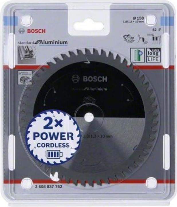 Productafbeelding Bosch Professional Zubehör Cirkelzaagblad voor accuzagen Standaard voor Aluminiu