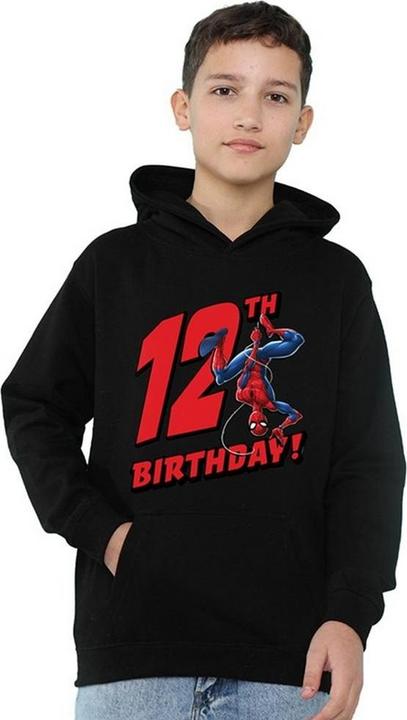 Produktbild Spiderman Kapuzenpullover Zum Überziehen 12er Geburstag (128)