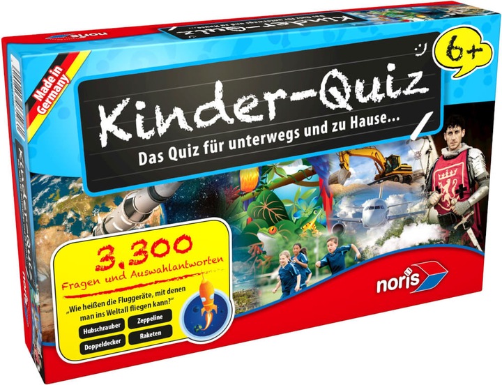 Immagine prodotto Noris Quiz per bambini (Tedesco)