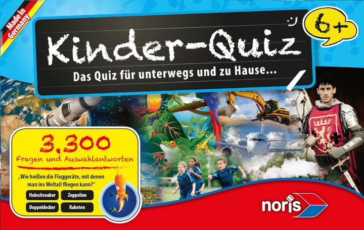 Immagine prodotto Noris Quiz per bambini (Tedesco)