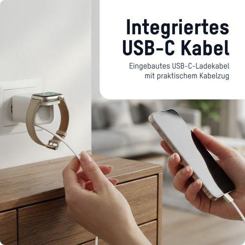 Actual product image Ansmann Home Charger HC265PD mit Kabel und Apple Watch Lader (65 W, 4 ports)