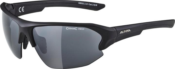 Actual product image ALPINA SPORTS Lyron HR (Matt black, Black Mirror)