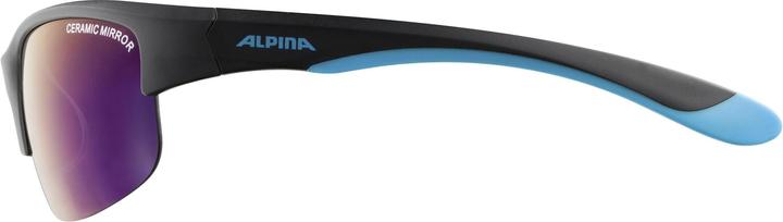 Actual product image ALPINA SPORTS Flexxy Youth HR (Black matt-blue, Ceramic mirror blue)