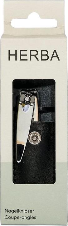 Actual product image Herba Nail clippers with case