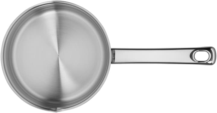 Produktbild WMF Stielkasserolle Topf 16cm Stieltopf 1,5l Schnaupe Induktion Edelstahl (16 cm, Kochtopf, Edelstahl)