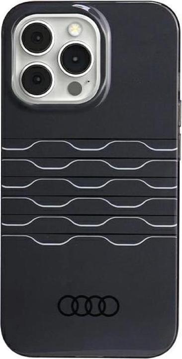 Produktbild Audi IML MagSafe Case iPhone 13 Pro / 13 6.1" czarny/black hardcase AU-IMLMIP13P-A6/D3-BK (Apple iPhone 13 Pro)
