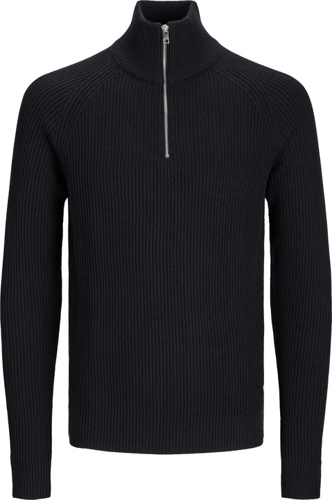 Jack & Jones Einfarbig Strickpullover mit Halber Reissverschluss Strickpullover mit Halber Reissverschluss (XXL)