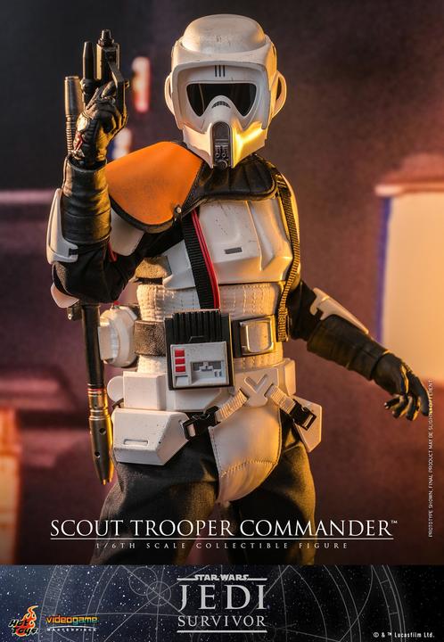 Actual product image Hot Toys Star Wars: Jedi Survivor figurine Videogame Masterpiece 1/6 Scout Trooper Commander
