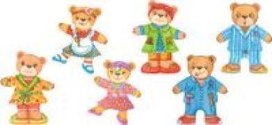 Produktbild Goki Anziehpuppenpuzzle Brenfamilie (36 Teile)