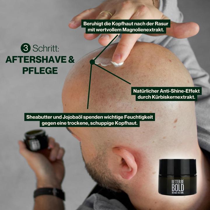 Produktbild Better be bold Glatzenpflege-Routine (Haarpflege Set)
