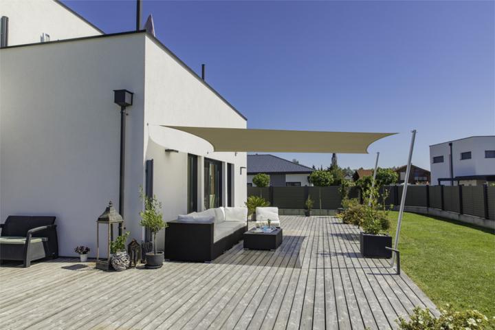 Image du produit Windhager Sun Sail CANNES Rechteck (500 x 400 cm)