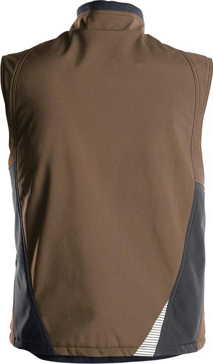 Produktbild Dassy Softshell-Weste Fusion lehmbraun/anthrazitgrau Gr. M (M)
