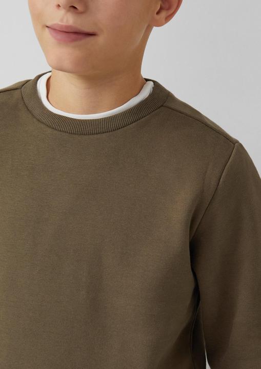 Produktbild s.Oliver Sweatshirt Kuscheliges Sweatshirt mit grossem Rückenprint (134)