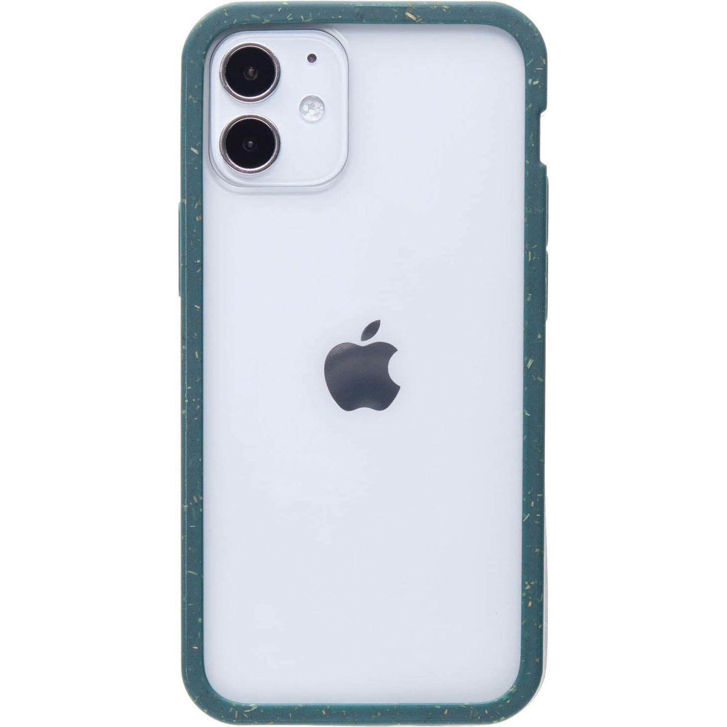 Pela Clear Eco Friendly Case (Apple iPhone 12 mini), Smartphone Hülle, Grün