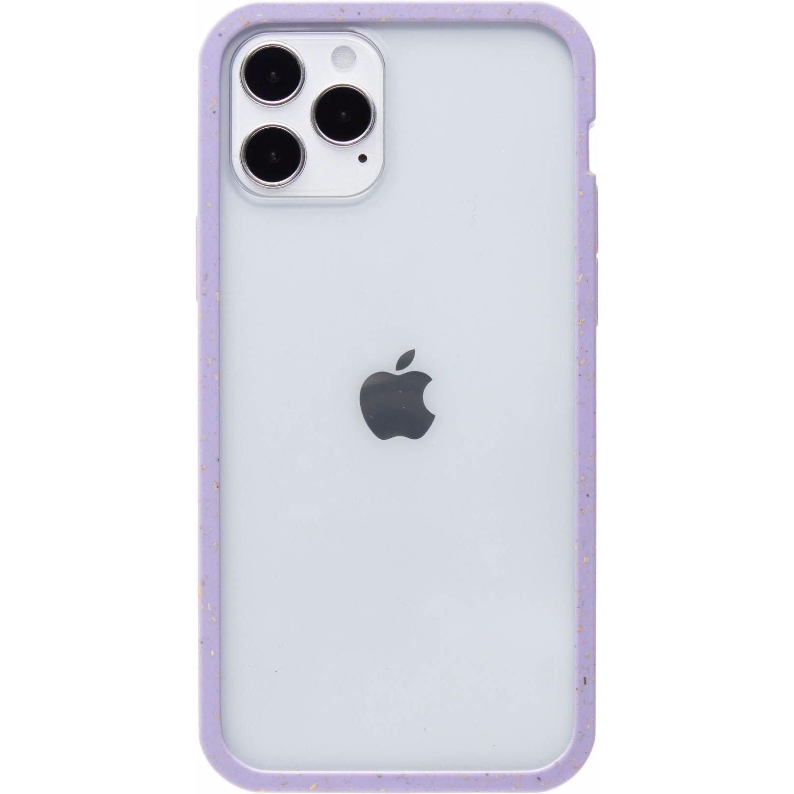 Pela Clear Eco Friendly Case (Apple iPhone 12 Pro, Apple iPhone 12), Smartphone Hülle, Violett