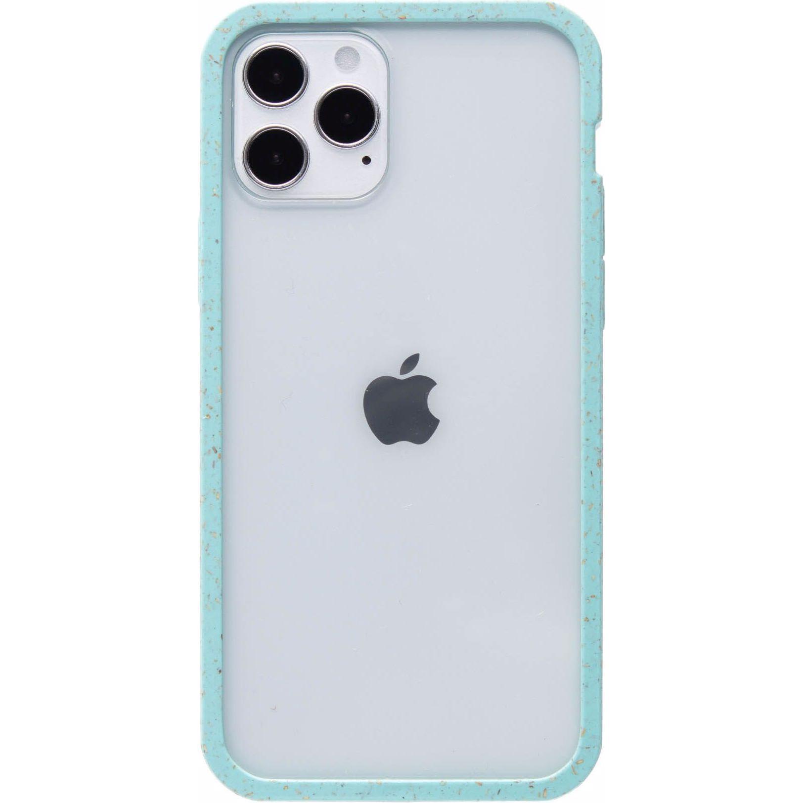 Pela Clear Case (Apple iPhone 12 Pro, Apple iPhone 12), Smartphone Hülle, Blau