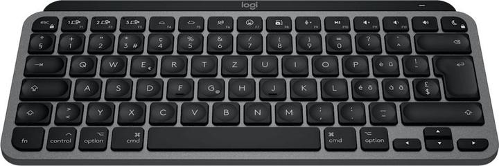 Produktbild Logitech MX Keys Mini For Mac Minimalist Wireless Illuminated Keyboard - SPACE GREY - CH - EMEA28-935 (CH, Kabellos)