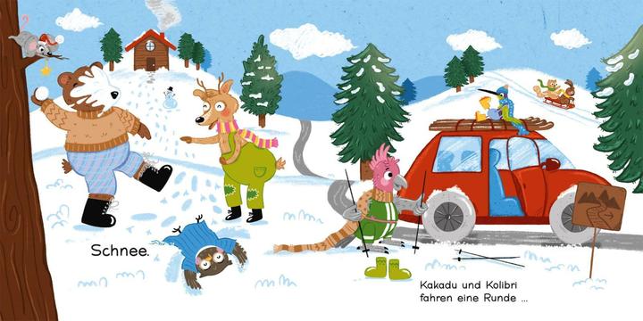 Actual product image Kakadu and Kolibri go for a ride... Ski! (German)