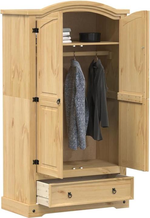 Actual product image vidaXL Kleiderschrank (102 x 52 x 186 cm)