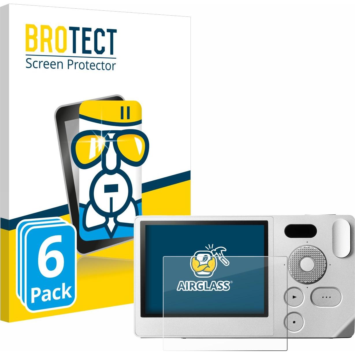 BROTECT Schutzglas Schutzfolie Displayschutz Display Schutz Glas Folie klar (Displayschutz), Kameraschutz