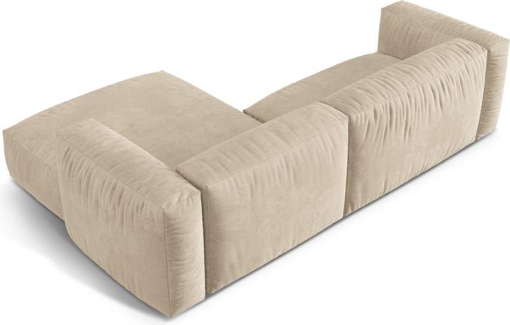 Image du produit Micadoni Canapé D'Angle Droit Modulaire, "Martina", 2 Places, 283x176x75 Fabriqué en Europe (Canapé modulaire, Canapé d'angle)