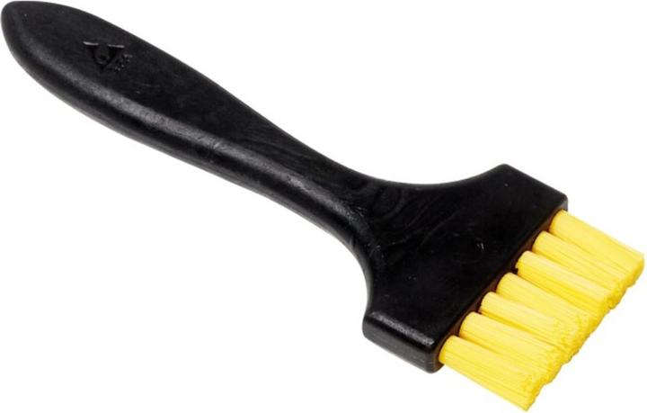 Wolfgang Warmbier Flachbürste hart, gelbe Nylonborsten, ESD, Breite 50 mm (1 Stk.)