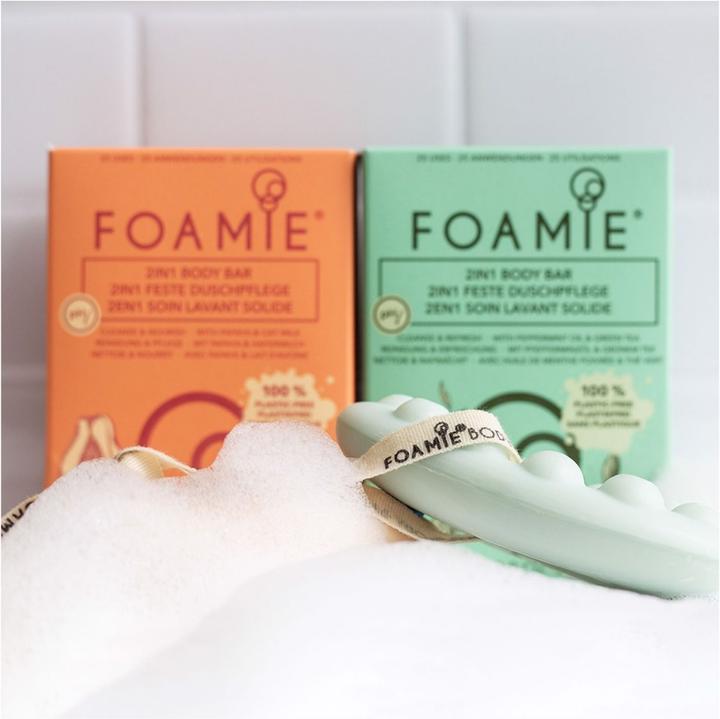 Immagine prodotto Foamie Barretta per il corpo al latte d'avena e papaia