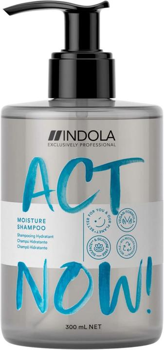 Produktbild Indola ACT NOW - Moisture Shampoo (1000 ml, Flüssiges Shampoo)