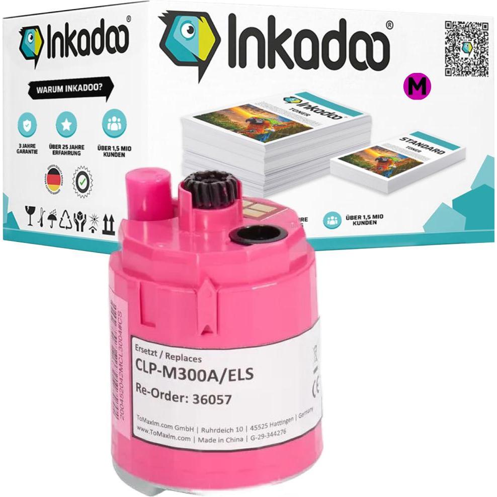 Thumbnail - Inkadoo, Toner, Toner kompatibel zu Samsung CLP-M300A/ELS Toner, magenta Magenta (M)