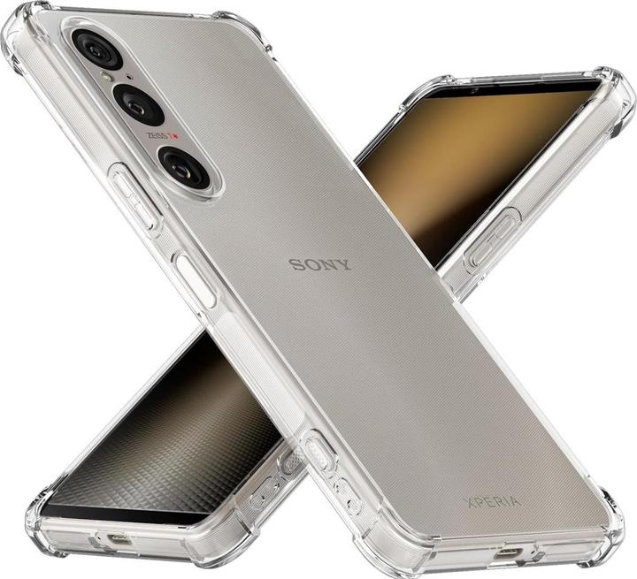 Screenguard Sony Xperia 1 VI Hülle Crystal Soft Airbag Bumper (Sony Xperia 1 VI)