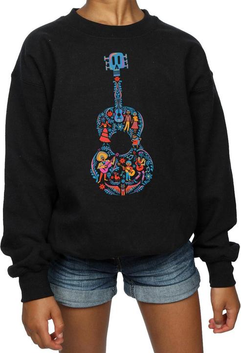 Produktbild Disney Coco Guitar Pattern Sweatshirt Mädchen (152, 158)