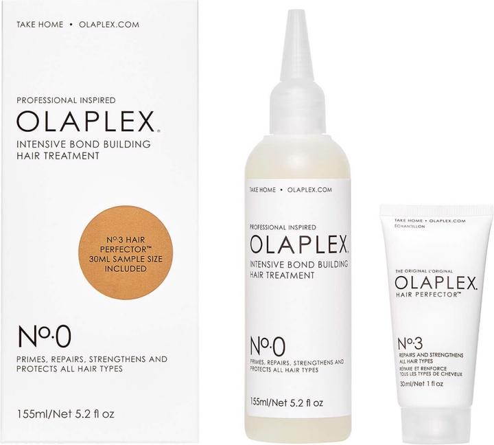 Produktbild Olaplex Intensive Bond Building Hair Treatment No. 0 + No. 3 For Free (155 ml)