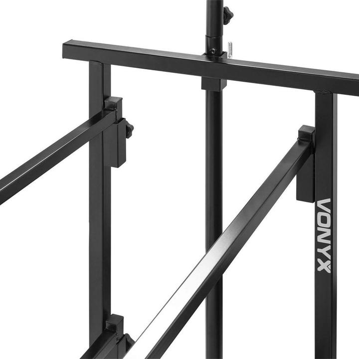 Actual product image Vonyx DJ Booth Stand DB7 Black