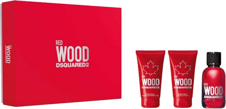 Dsquared2 WOOD - Red Pour Femme Eau de Toilette Set