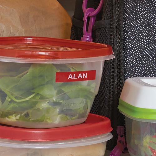 Produktbild Dymo D1 Hochleistungsbänder (1.20 cm, Rot)