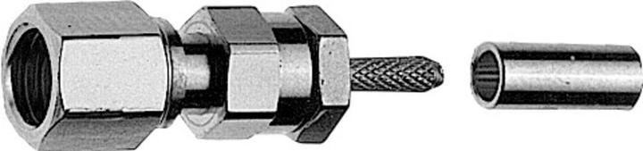 Image du produit Telegärtner Connecteur SMC femelle, droit 50 Ohms J01171A0011 1 pce