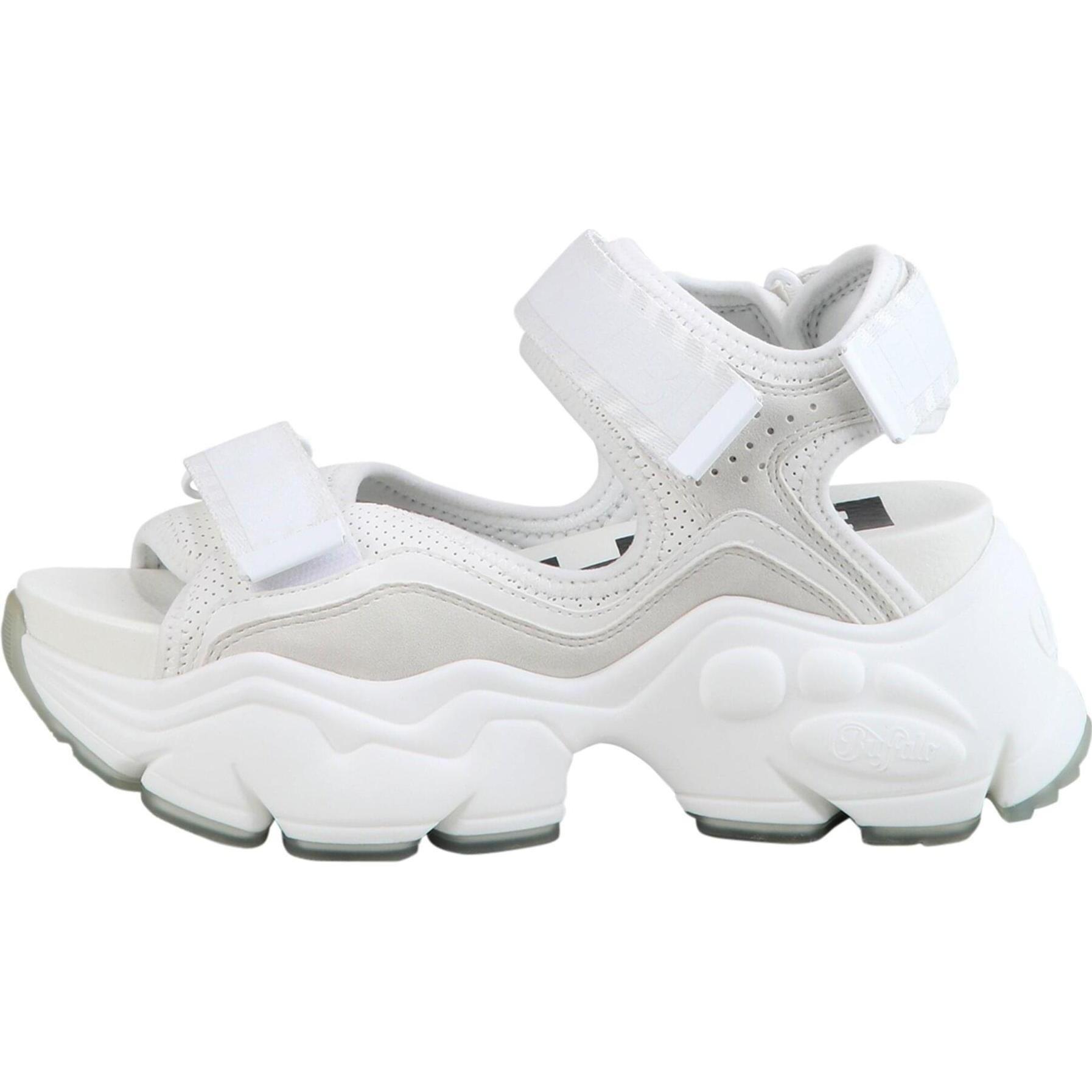 Buffalo, Damen, Sandalen, Binary 0 Sandal Platform - 109777, Weiss, (39)