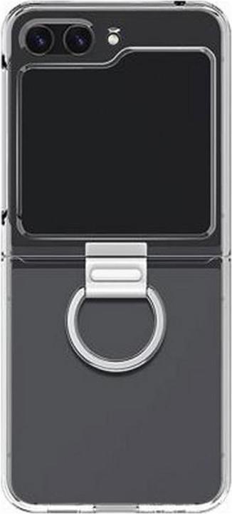 Actual product image Samsung Clear Cover with Ring for F731B Galaxy Z Flip5 - transparent (Samsung Galaxy Z Flip5)