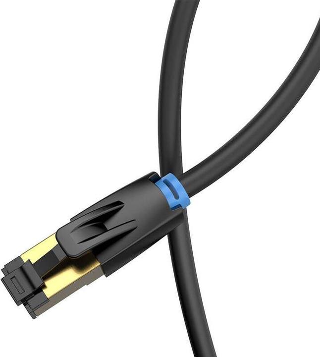 Produktbild Vention Category 8 SFTP Network Cable IKABG 1.5m Black (S/FTP, CAT8.1, 1.50 m)